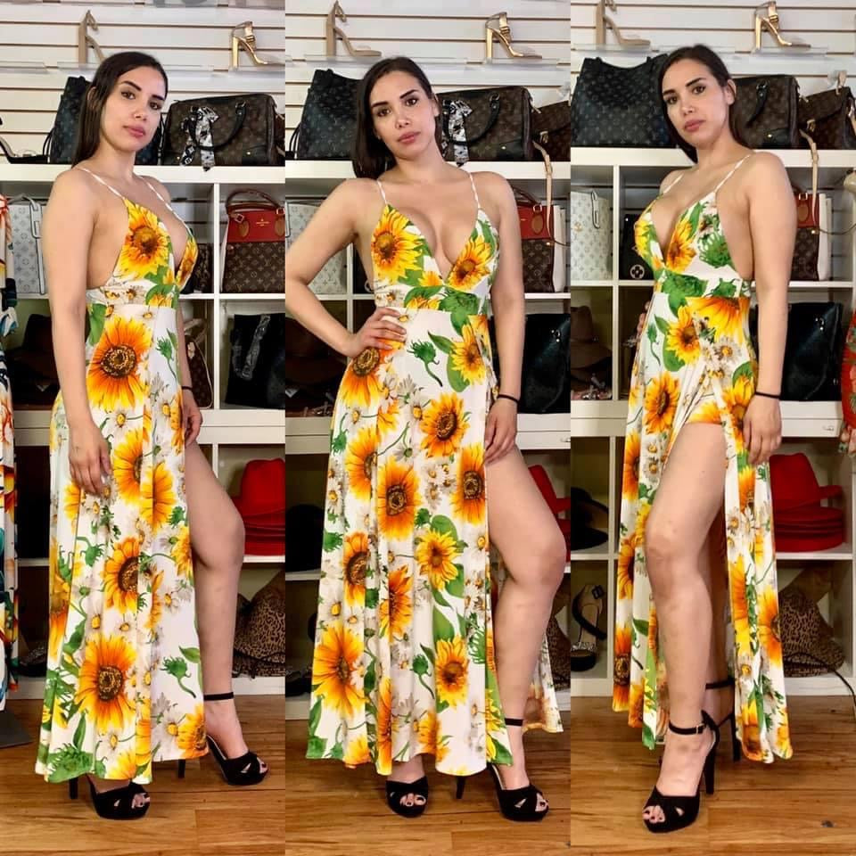 Sunflower Romper | Romper de girasol