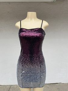 Double color Glitter dress || Doble color vestido brilloso